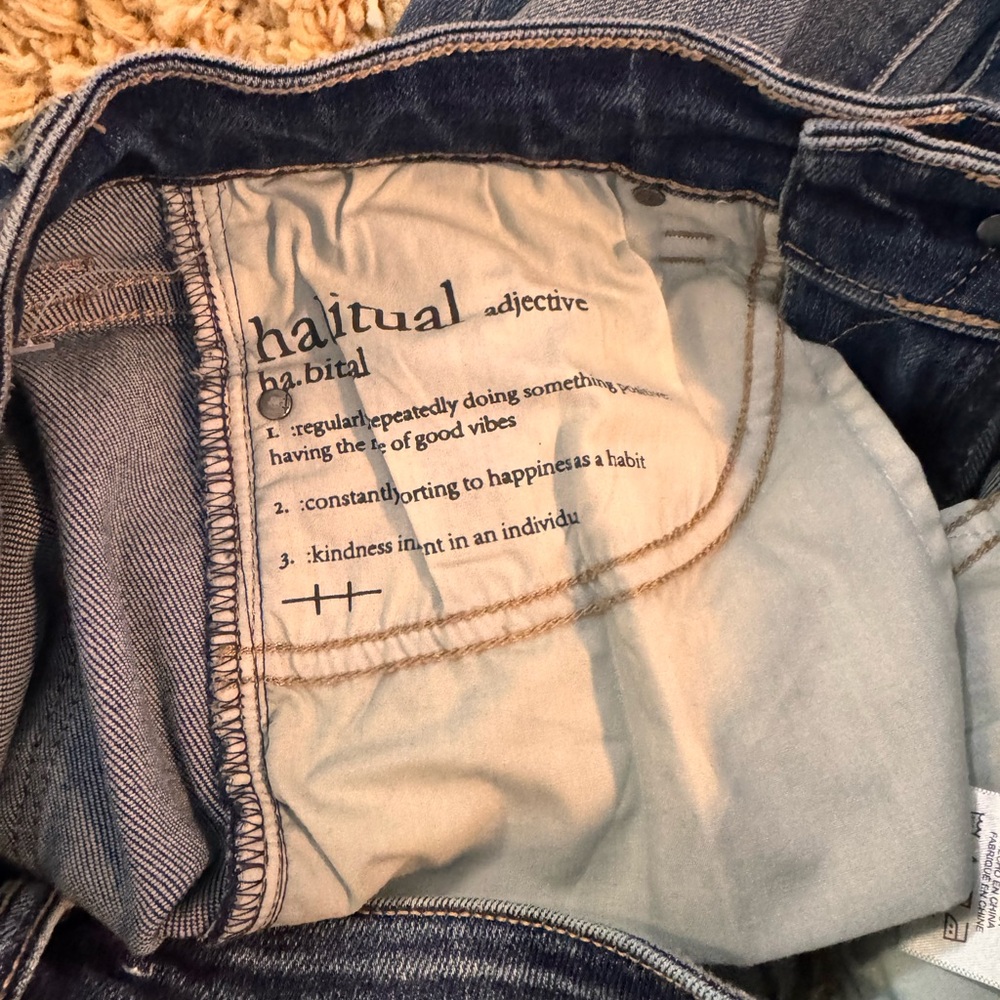 Habitual Women’s Casey Flare Jeans Blue Denim Size 4/27 – Like New - Picture 9 of 12